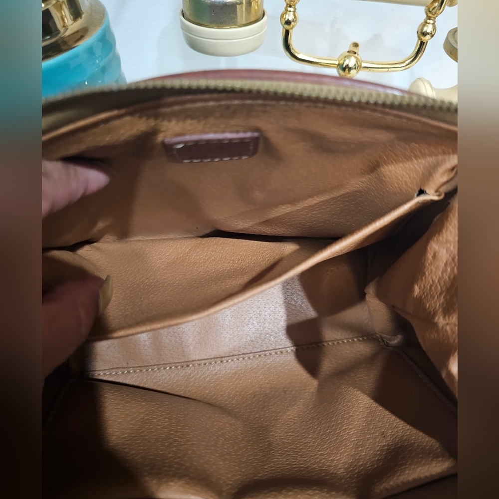 Vintage Celine Macadam Coated Canvas Cosmetic Pouch. - Picture 17 of 17